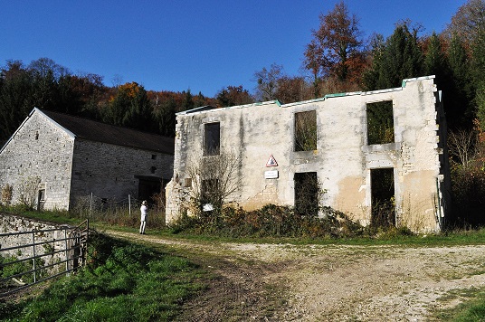 Ruines du prieuré de Saint-Evrard